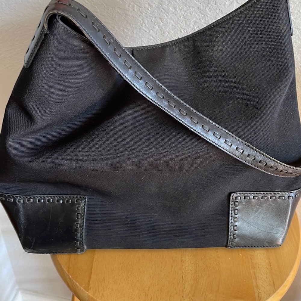 Cole Haan Canvas/Leather Handbag